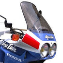 High Protection Windshield Smoked Grey 45cm x 3mm For Honda XRV 650 1988-1990