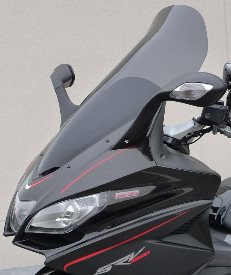 Windshield / Windscreen Black Smoke For Aprilia SRV 850 2012