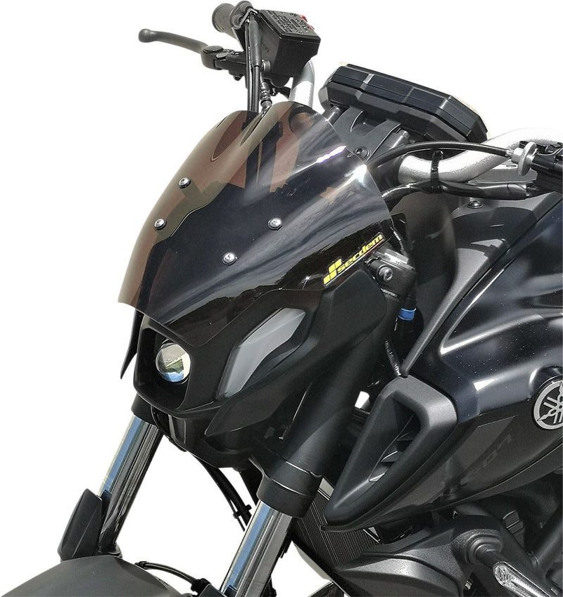 Windscreen Black Smoke For Yamaha MT-07 ABS 2021