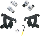 Trigger Lock Cafe Fairing Mounting Kit Black For Harley Davidson FXD 1340 1995-1998