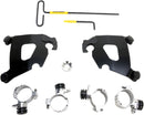 Cafe Fairing Trigger Lock Hardware Kit Black For Harley Davidson XL 1200 T 2014-2016