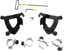 Gauntlet Fairing Trigger-Lock Hardware Kit Black For Harley Davidson XL 1200 T 2014-2016