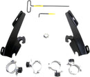 Batwing Fairing Trigger-Lock Mounting Kit Black For Harley Davidson XL 1200 L 2006-2011