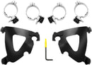 Road Warrior Trigger-Lock Mount Kit Black For Harley Davidson FXLR 1750 ABS 2018