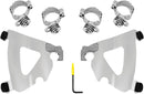 Road Warrior Trigger-Lock Mount Kit Polished For Harley Davidson FXD 1340 1995-1998