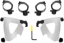 Road Warrior Trigger-Lock Mount Kit Polished For Harley Davidson FLSB 1750 ABS 2018-2023