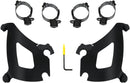 Bullet Fairing Trigger Lock Hardware Kit Black For Harley Davidson FLSB 1750 ABS 2018-2020