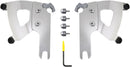 Road Warrior Trigger-Lock Mount Kit Polished For Harley Davidson FLHRS 1450 2004-2006
