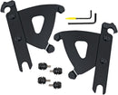 Road Warrior Trigger-Lock Mount Kit Black For Harley Davidson FLS 1690 2012-2016