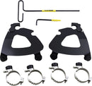 Gauntlet Fairing Trigger-Lock Hardware Kit Black For Harley Davidson XL 1200 X 2016