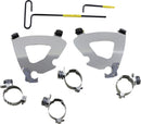 Gauntlet Fairing Trigger-Lock Hardware Kit Polished For Harley Davidson XL 1200 X 2016