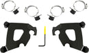 Cafe Fairing Trigger Lock Hardware Kit Black For Harley Davidson XL 1200 X 2016