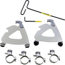 Road Warrior Trigger-Lock Mount Kit Polished For Harley Davidson XL 1200 C 2011-2016