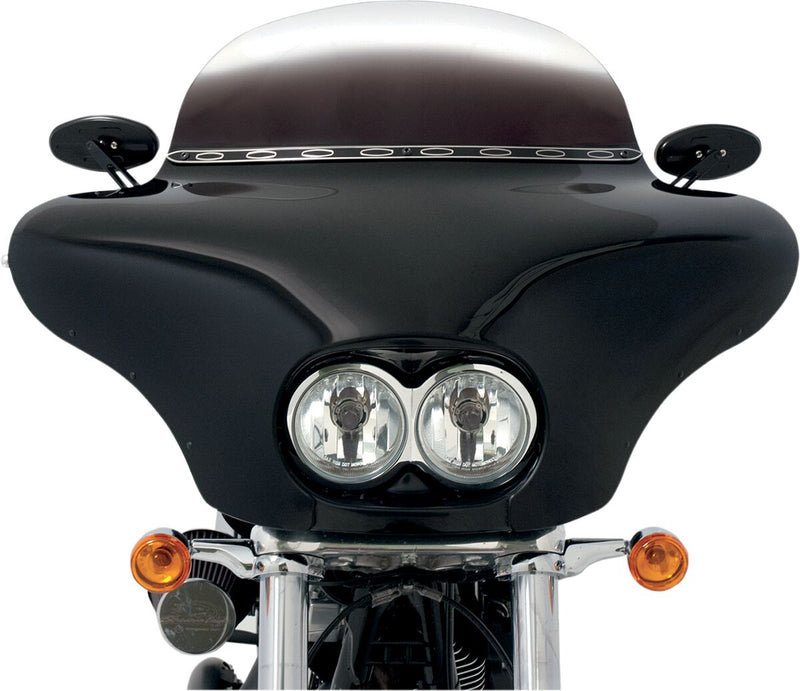 Fairing Replacement Batwing Black For Harley Davidson FXDF 1584 2008-2011