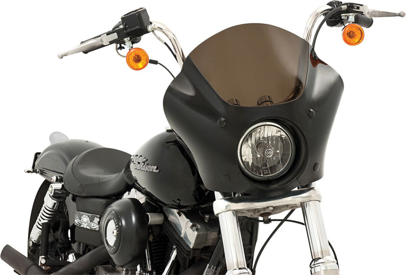 Gauntlet Fairing Gloss Black / Smoke For Harley Davidson FXD 1340 1995-1998