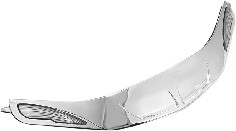 Windshield Trim With Turn Signal Accents Chrome