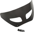 Road Warrior 7 Inch Windshield Includes Vent Black / Smoke