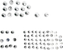 Bolt Cover Standard Kit Chrome For Harley Davidson FLHR 1584 2007-2008
