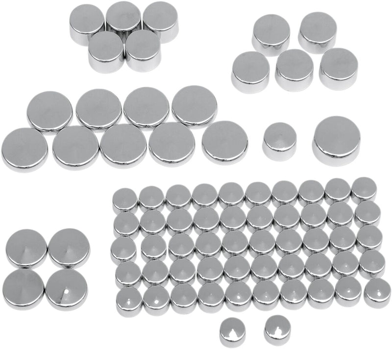 Bolt Cover Standard Kit Chrome For Harley Davidson XL 1200 C 2004-2016