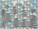 Socket-Head Motor Bolt Kit Smooth Chrome For Harley Davidson FLHR 1584 2007-2008