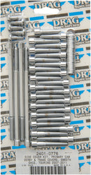 Socket-Head Side Cover Bolt Kit Smooth Chrome For Harley Davidson FLHR 1584 2007-2008