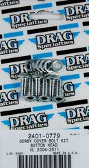 Derby Cover Bolt Kit Torx Chrome