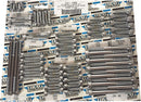 Bolt Kit M8 Engine Knurled Allen Head Chrome