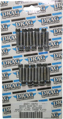 Bolt Kit M8 Rocker Box Knurled Allen Head Chrome