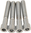 Bolt Kit M8 Side Cover Tranmission Smooth Socket Head Chrome