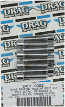 Bolt Kit M8 Tranmission Bearing Housing Smooth Socket Head Chrome