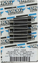 Bolt Kit M8 Tranmission Bearing Housing Smooth Socket Head Black
