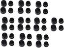 Front Axle Caps Black
