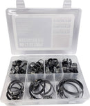 Hose Clamp 60 Pieces Kit Silver | Vendor No