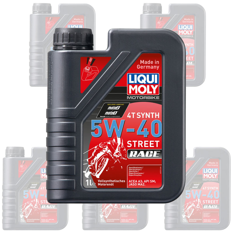 4 Stroke Fully Synthetic Street Race 5W-40 Oil - Box of 6