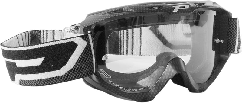 Goggles Off-Road Top Line Light Sensitive Carbon 3450 Lens Clear