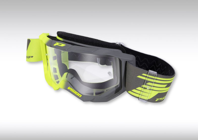 Motocross 3300 Goggles Clear Lens Fluo Yellow / Grey