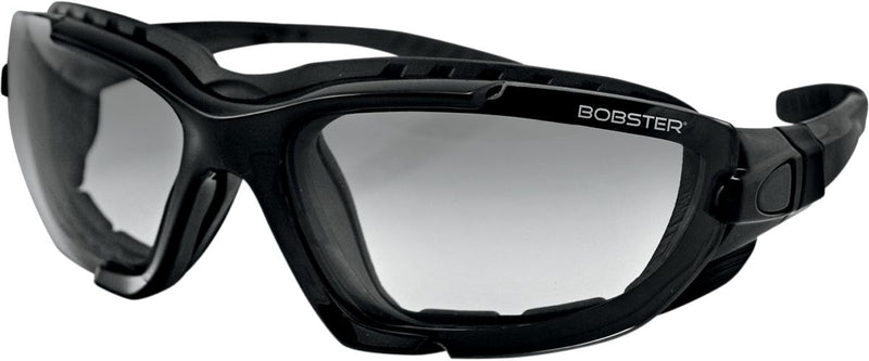 Renegade Convertible Sunglasses Black Photochromic Lenses Clear