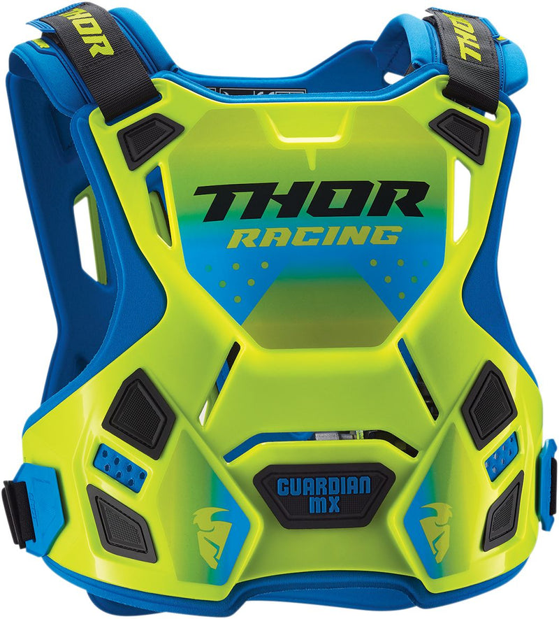MX Guardian Chest Protector Fluo Green / Blue