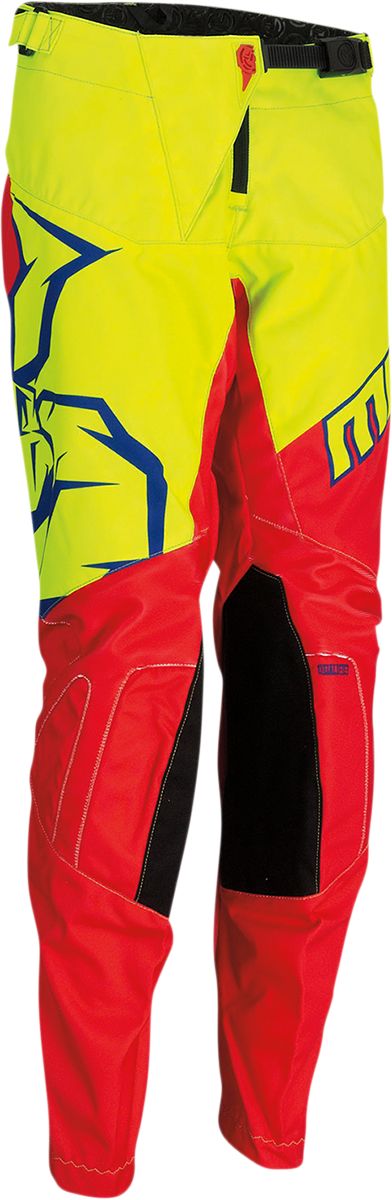 Qualifier Youth Textile Trouser Red / Yellow / Blue