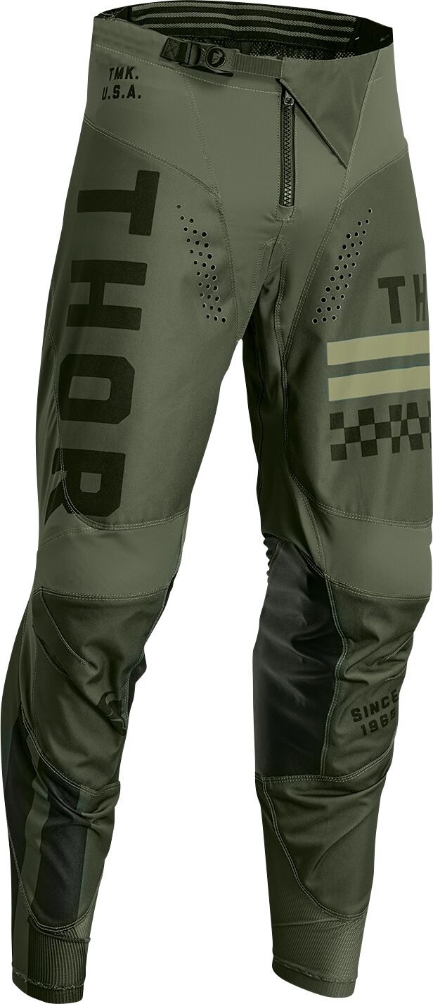 Pulse Combat Youth Trouser Army Green / Black