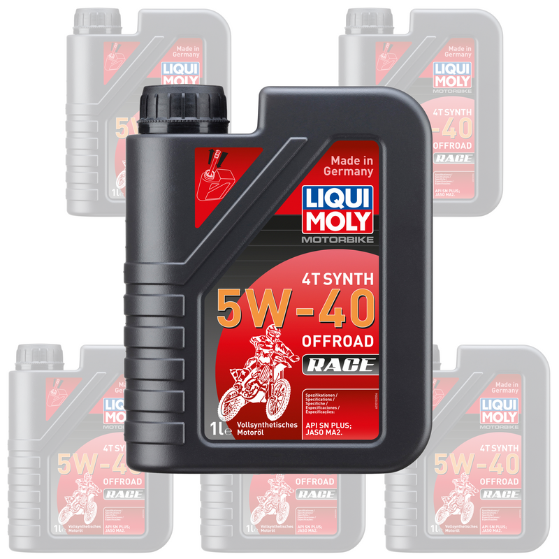 4 Stroke Fully Synthetic Offroad Race 5W-40 Oil - Box of 6