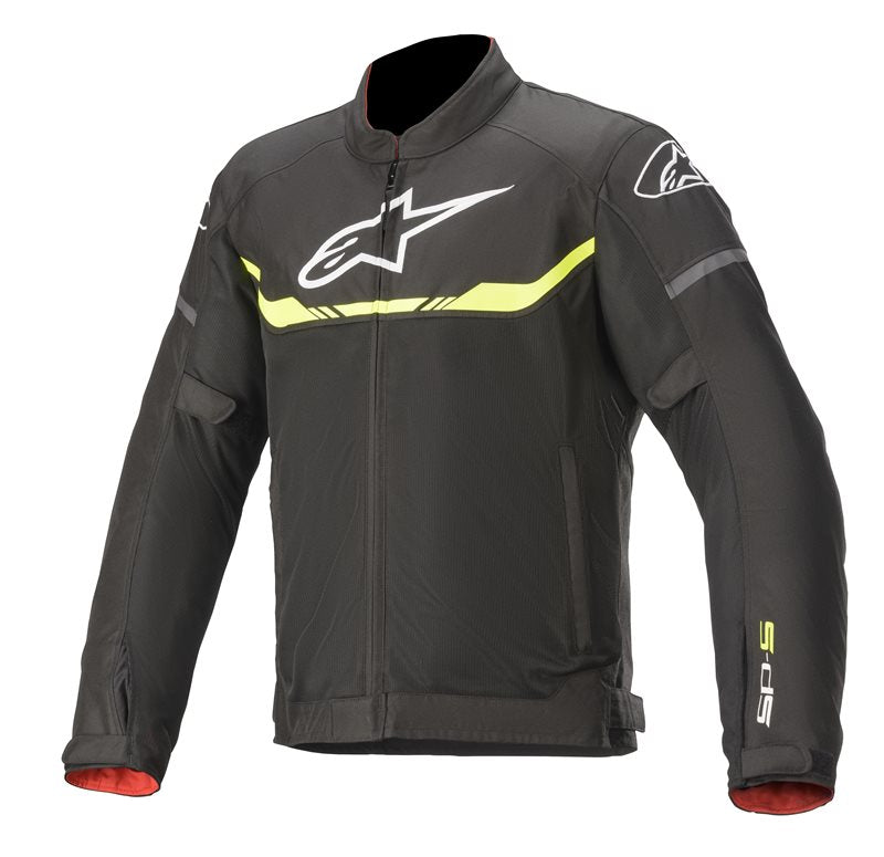 T-SPS Air Jacket Black / Fluo Yellow