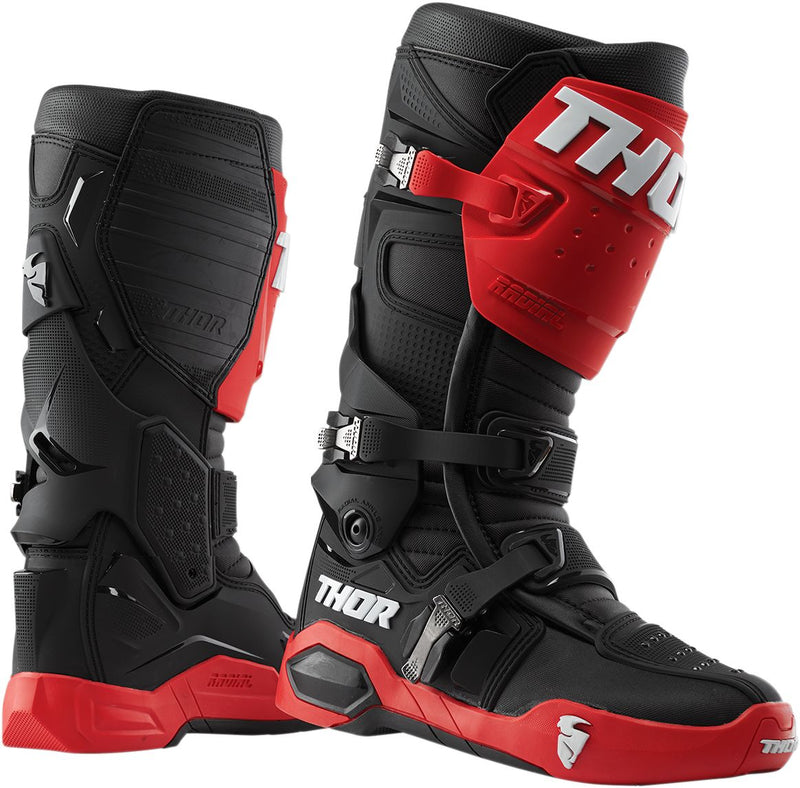 Radial Boots Red / Black