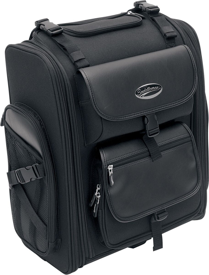 S2200E Expandable Sissy Bar Bag Black