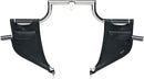 Lowers For Lindby Highway Bar Black For Harley Davidson FLHR 1340 1997-1998