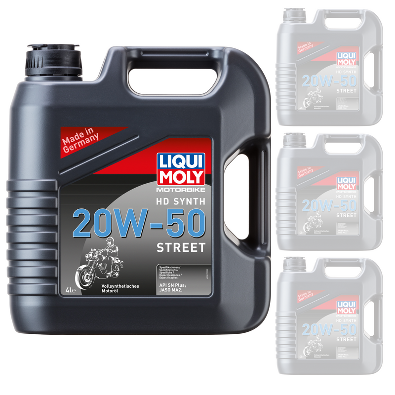 4 Stroke Fully Synthetic HD Street 20W-50 Oil - Box Of 4