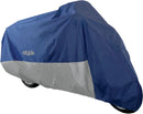 Premium Motorcycle Cover For Honda GL Blue / White