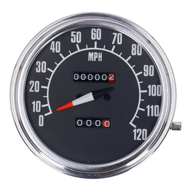 FL Speedometer 74-84 Face Black 1:1 Mph
