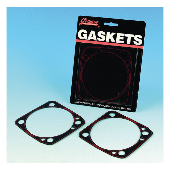 Cylinder Base Rubber Coated Metal Gasket Set - 0.022" x 3-5/8" Bore