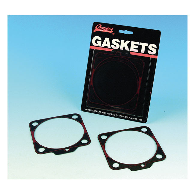 Rubber Coated Metal Gasket Set Cylinder Base - 3-5/8" Bore .020"